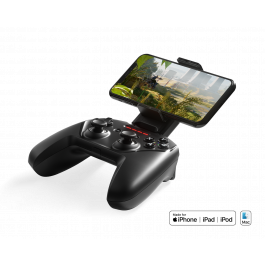 Herní ovladač SteelSeries Nimbus+ Wireless G s držákem pro telefon