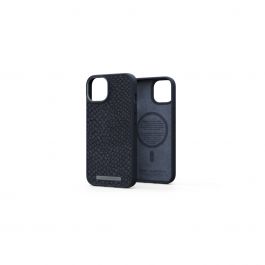 Kožené MagSafe pouzdro pro iPhone 14 Plus Njord byELEMENTS - černé