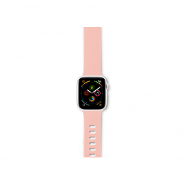 Silikonový řemínek pro Apple Watch 42/44/45 mm Epico - růžový