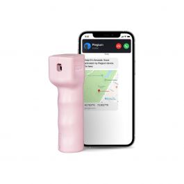 Chytrý pepřový sprej Plegium smart mini - růžový
