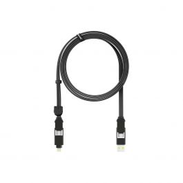 2m nabíjecí kabel 6v1 Rolling Square inCharge XL - černý