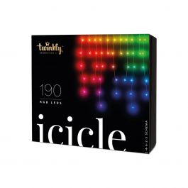 Chytrá vánoční LED výzdoba Twinkly Icicle 190 diod 5m - vícebarevná