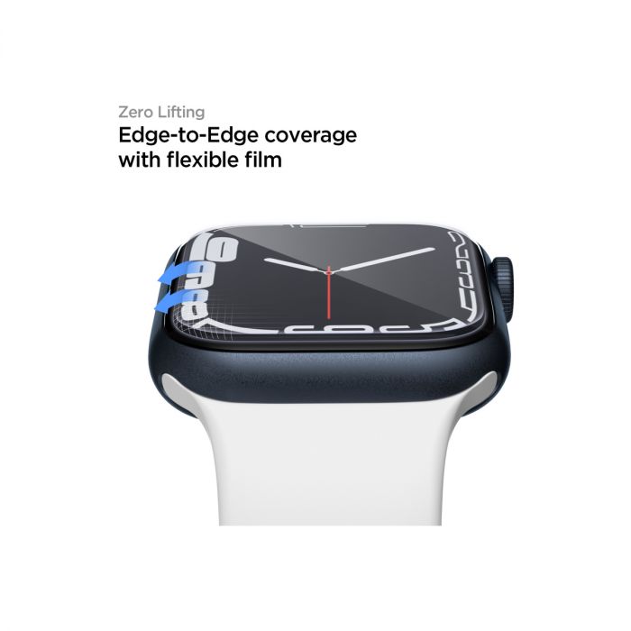 Sada ochrannych folii na Apple Watch 45 mm Spigen Film Neo Flex iSTYLE