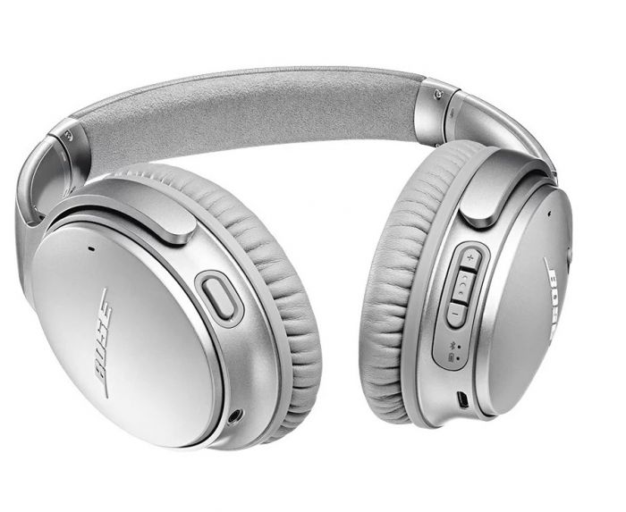 Bezdrátová sluchátka BOSE QuietComfort 35 II - stříbrná | iSTYLE