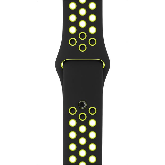 Apple Watch řemínek 38mm sportovní NIKE černý/Volt Apple Watch řemínek 38mm sportovní NIKE černý/Volt