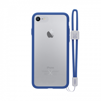 PHILO slim, ultra tenké bumper pouzdro pro iPhone 7 Plus, modré