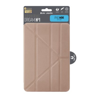Pouzdro na iPad mini 6 Pipetto Origami Pencil Case No.1 - růžově zlaté