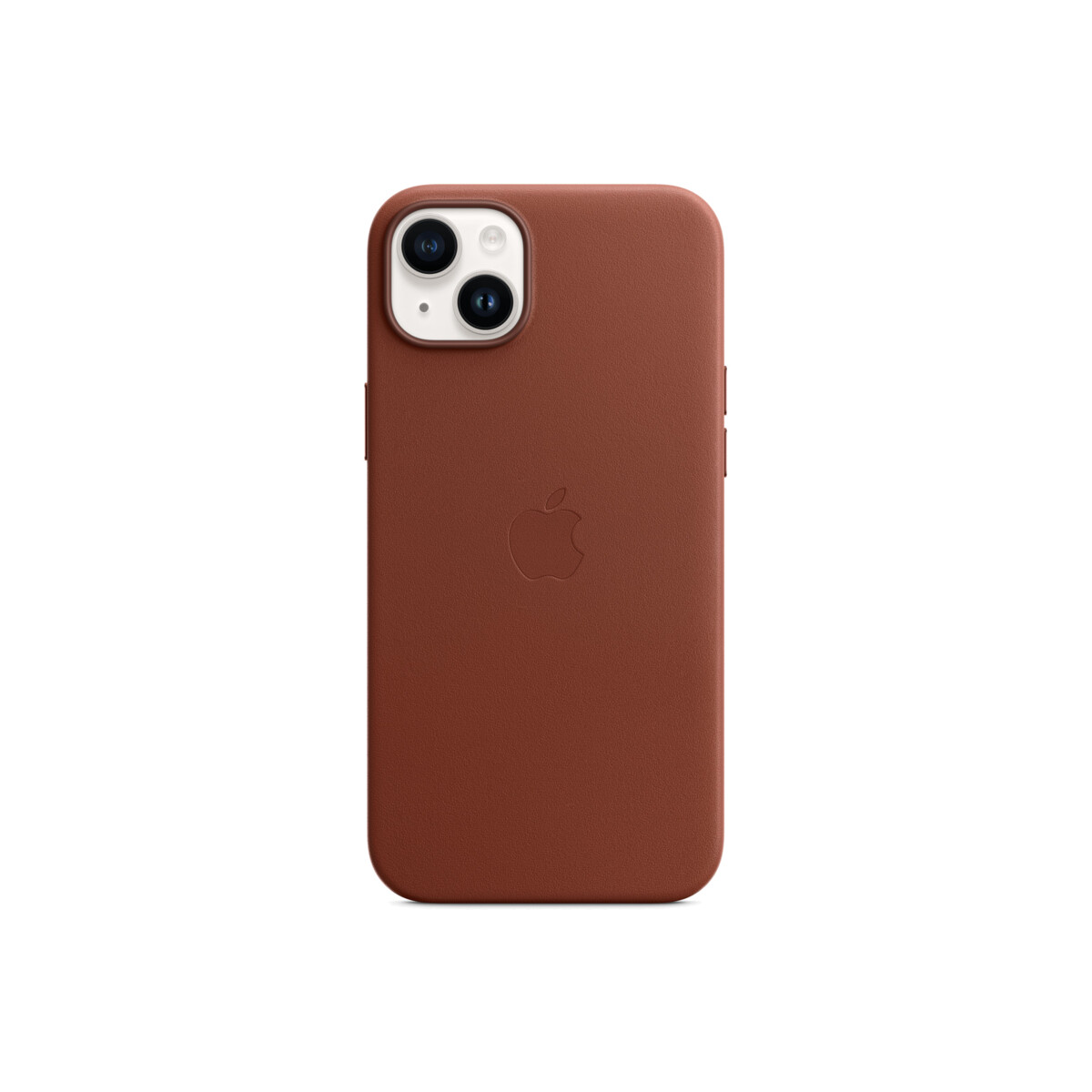 Apple kožený kryt Leather Case MagSafe pro Apple iPhone 14 Plus, umber