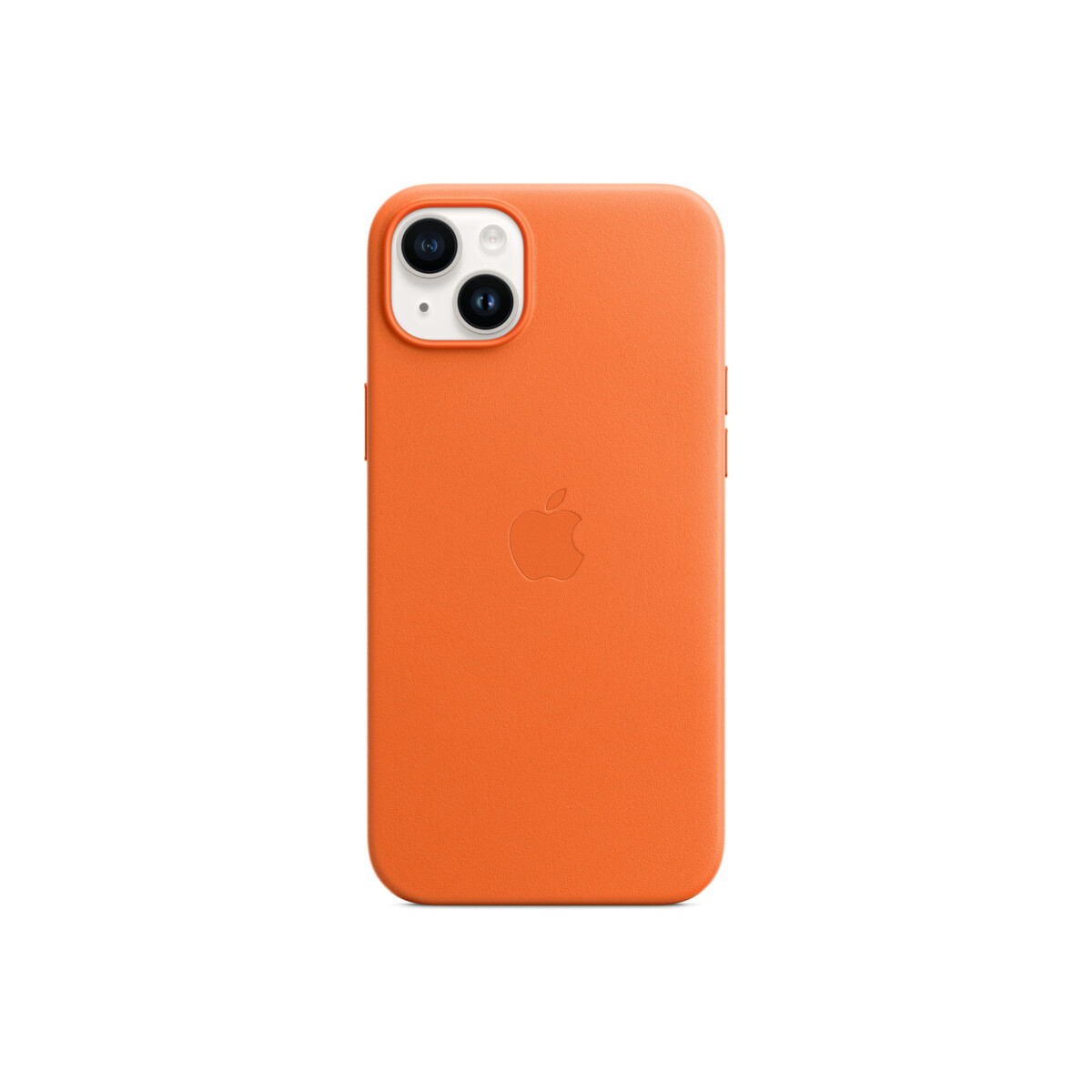 Apple kožený kryt Leather Case MagSafe pro Apple iPhone 14 Plus, orange