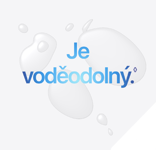 Je voděodolný.