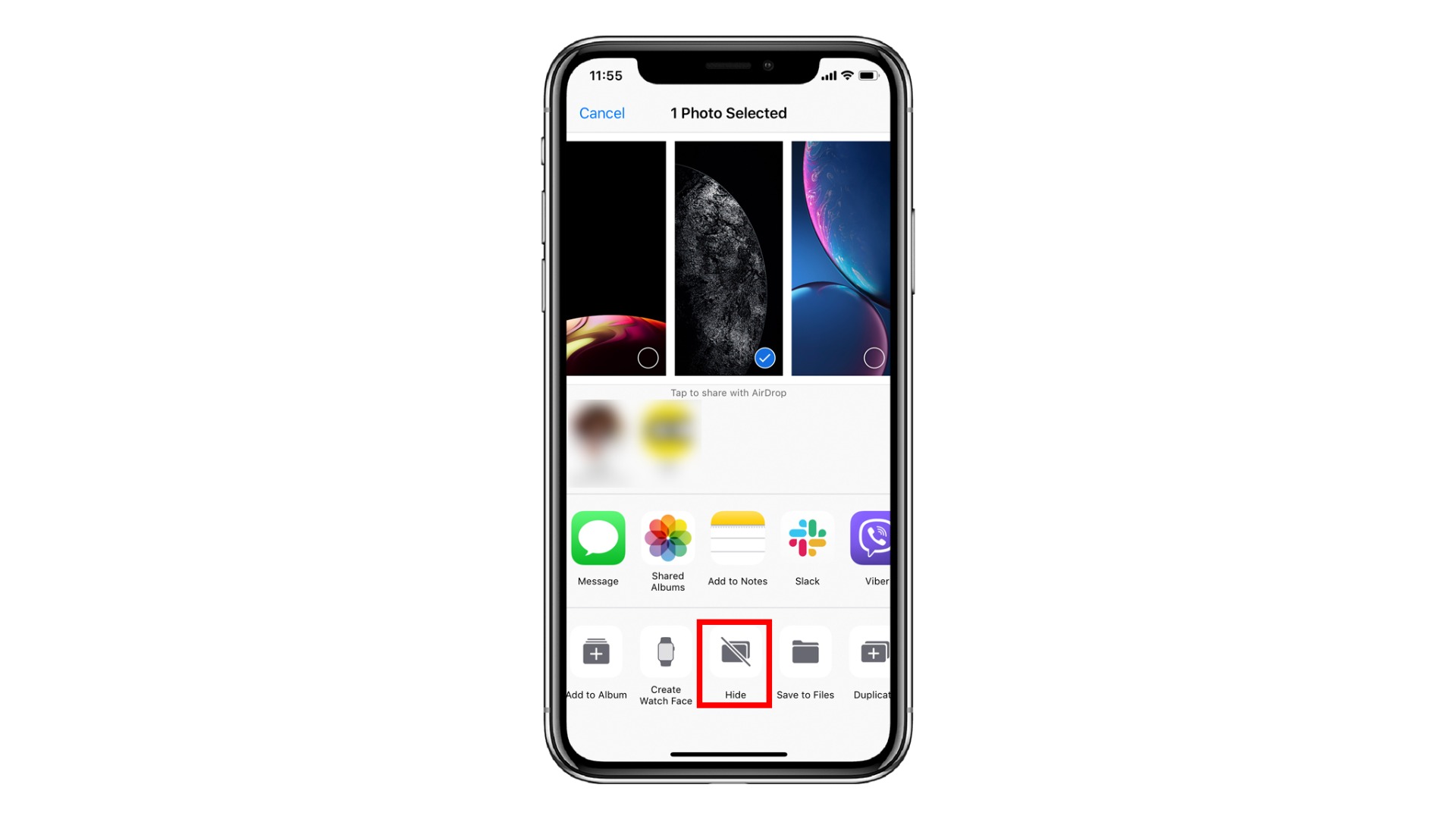 Jak schovat Fotky v iPhone?