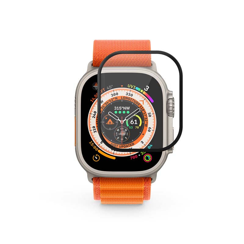 Levně Ochranné sklo pro Apple Watch Ultra 49 mm iSTYLE 3D+ FLEXIGLASS K-PL73812151300001