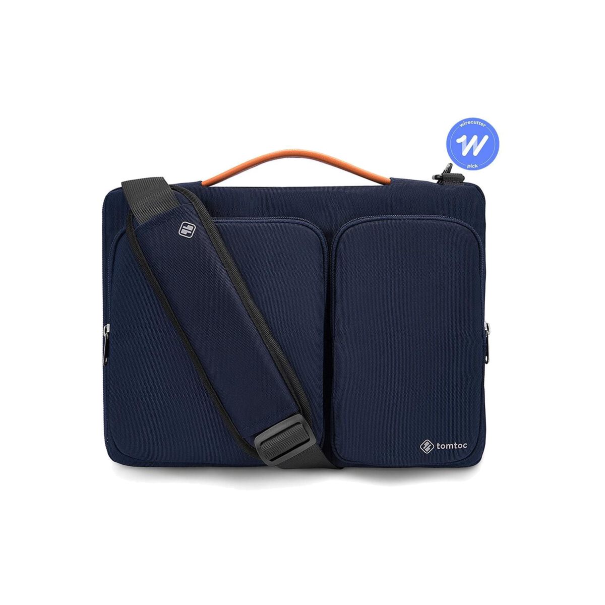 Brašna pro MacBook Pro 16" tomtoc Messenger - modrá