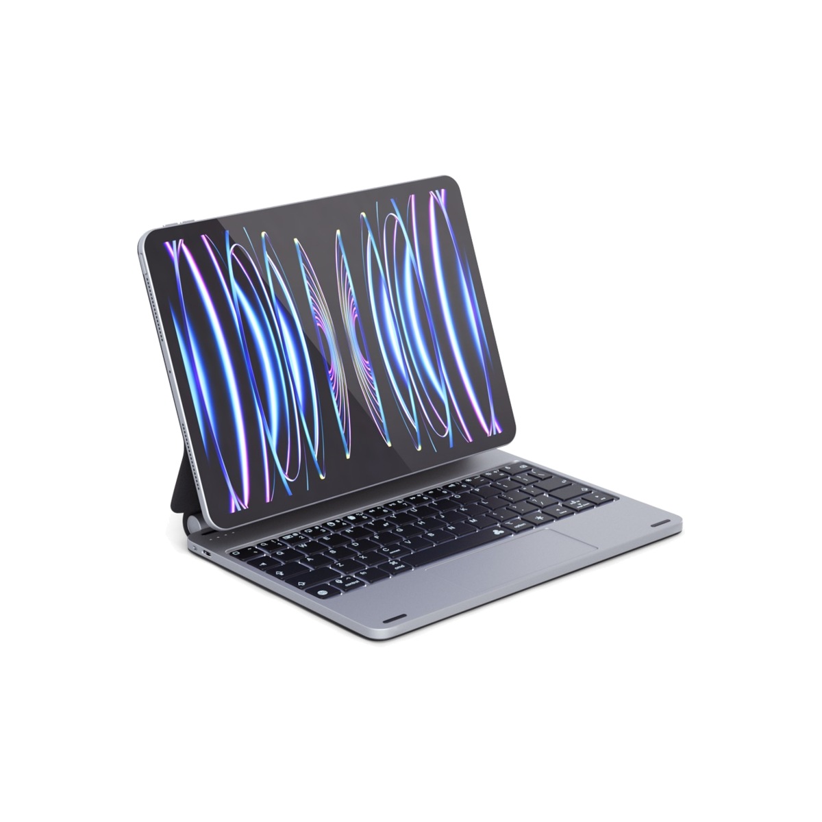 Hliníkové pouzdro s klávesnicí Epico Keyboard Case pro iPad Pro 12,9"