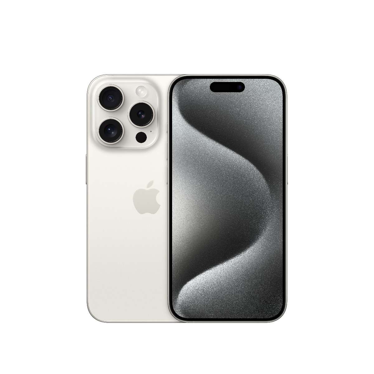 Apple iPhone 15 Pro 128GB - bíle titanový - MTUW3SX/A