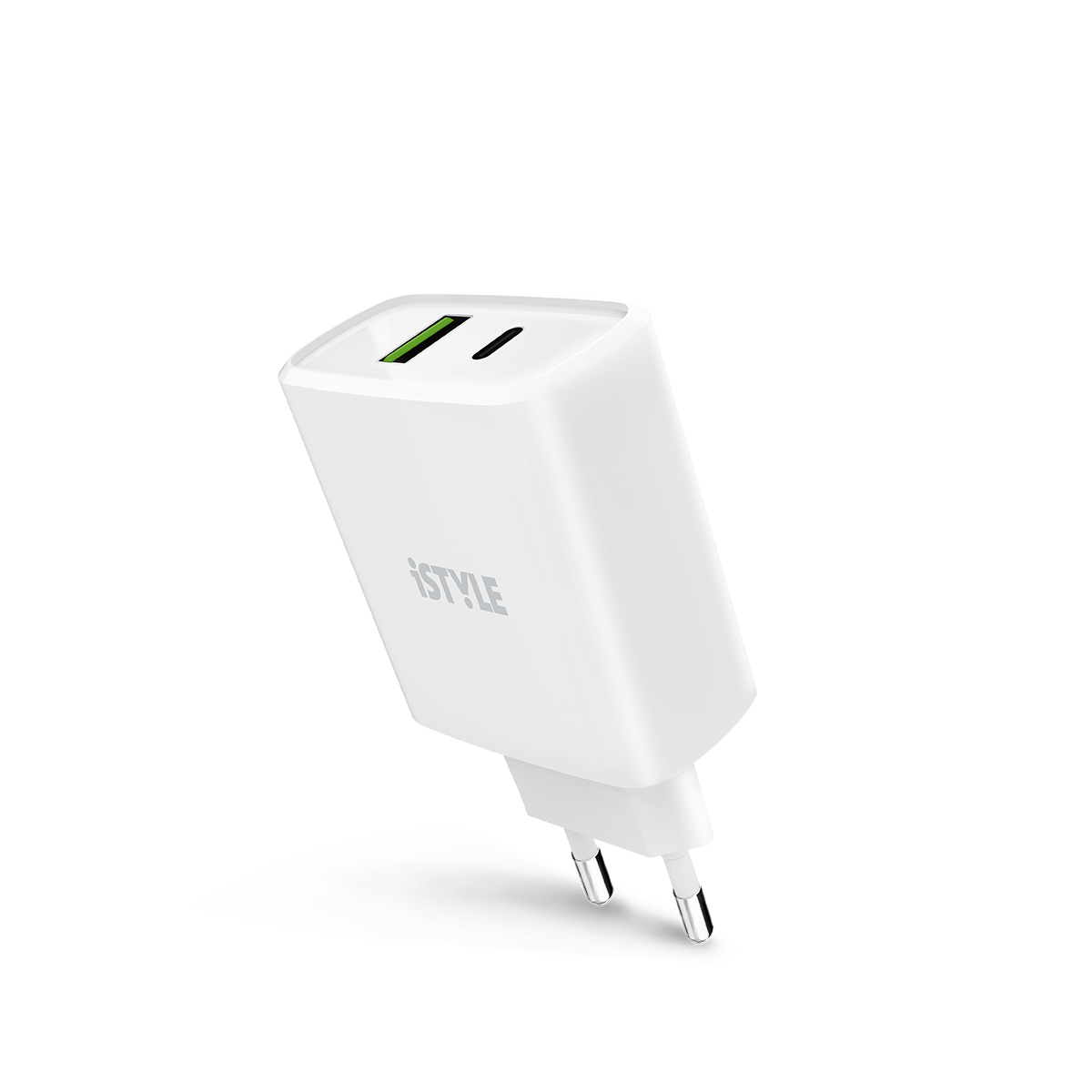38W nabíjecí adaptér iSTYLE Pro - bílý