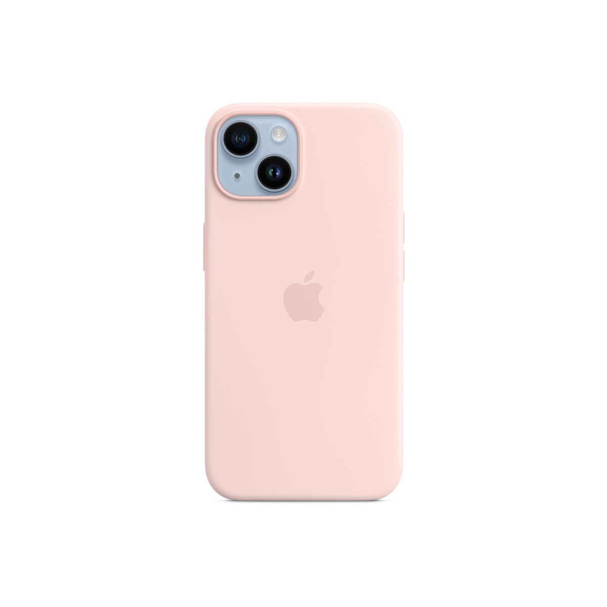 Apple iPhone 14 Silicone Case with MagSafe - Chalk Pink MW5V3ZM/A