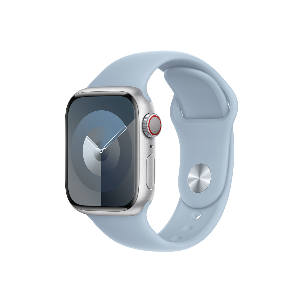 Apple 42/44/45/49mm světle modrý sportovní řemínek S/M