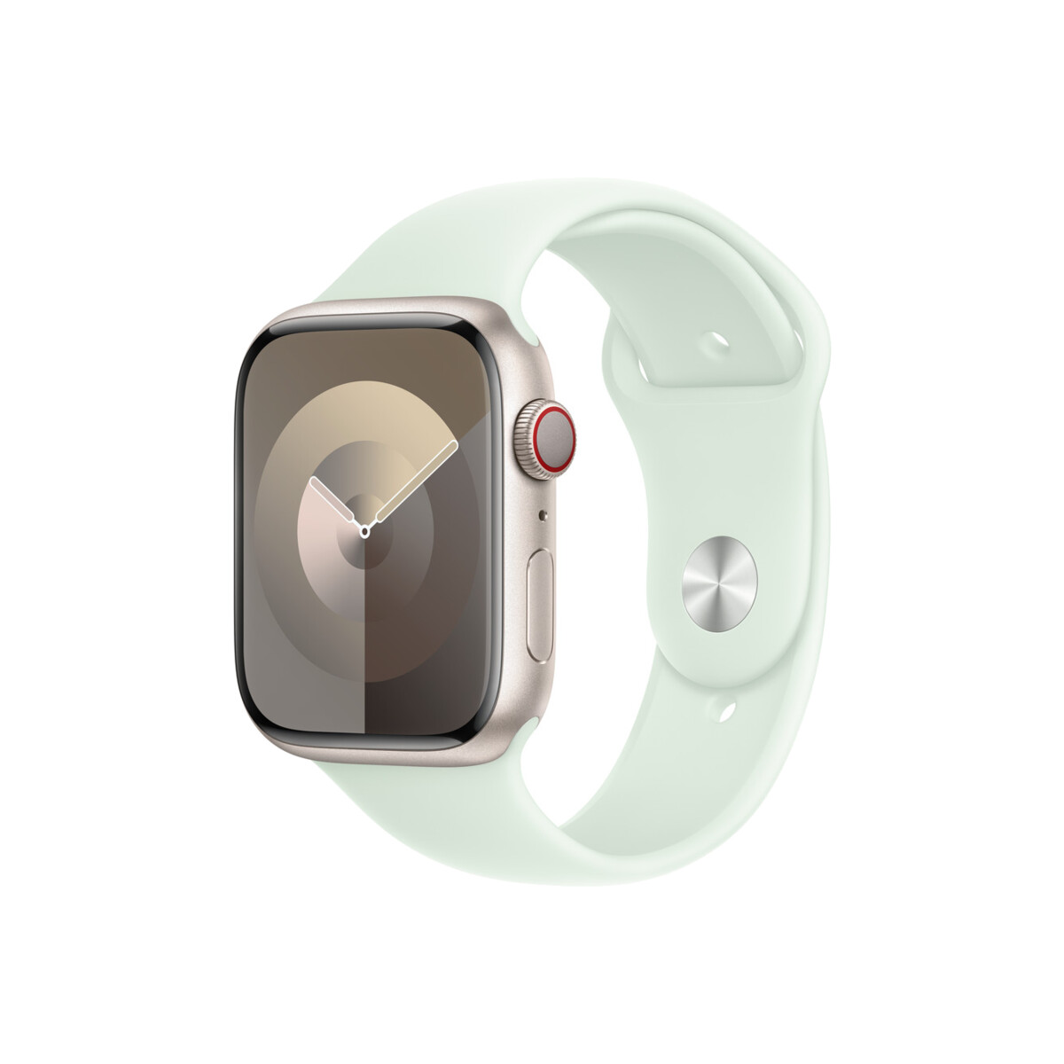 Apple 42/44/45/49mm světle mátový sportovní řemínek – S/M